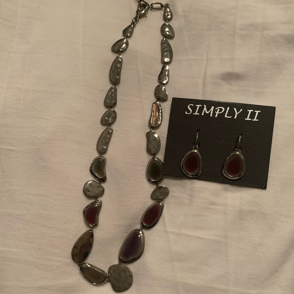 Necklace and Earrings